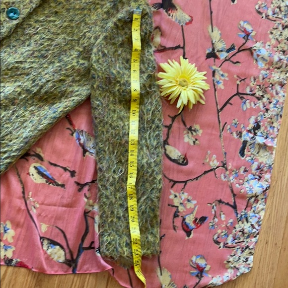 ๐บ STUNNING Vintage Spanner Canadian Multi-Colored Wool Coat Misses Size M-L!! - Picture 14 of 15